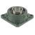 SCM Series Medium-Duty 4-Bolt Cast Iron Flange Unit