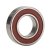 Single Row Radial Ball Bearing - Double Sealed (Contact Rubber Seal)