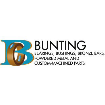 Bunting EP101432 5/8" x 7/8" x 2" Bronze Sleeve Plain Bearings SAE 841 2 Pack 