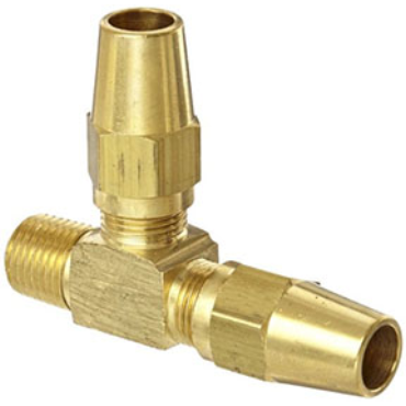 62X10 by Danfoss, Compression Fitting, Union, 5/8 Tube OD