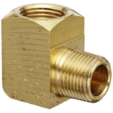 Details about   Eaton Aeroquip Weatherhead 49X4X4 1/4" Brass 90° Male Elbow Hydraulic Fitting 