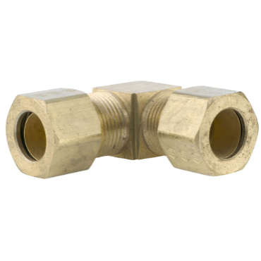 66X6 by Danfoss | Compression Fitting | Female Connector | 3/8 Tube OD x  1/4 Female NPTF | Brass