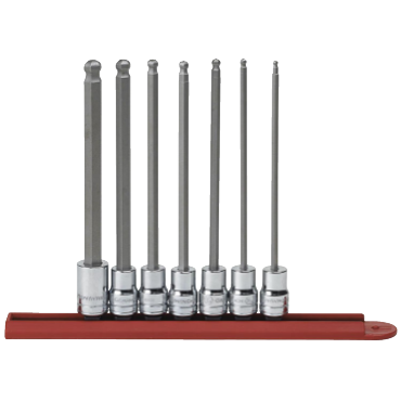 GearWrench Tool | 80574 | 7 Piece Full Polish Chrome Holder with