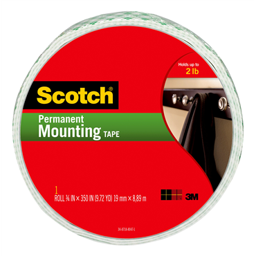 3M Vhb 4646 Heavy Duty Mounting Tape - 3 In. X 15 Ft. Permanent
