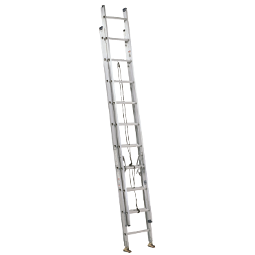 AE3000 Series Commander Aluminum Extension Ladders - Louisville Ladder  443-AE3228 - Louisville Ladder Material Handling