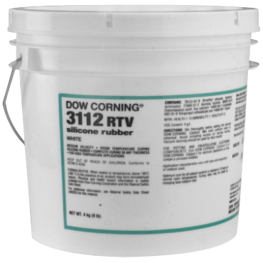 Dow SILASTIC™ RTV-4230-E Silicone Rubber White 4.4 kg Kit