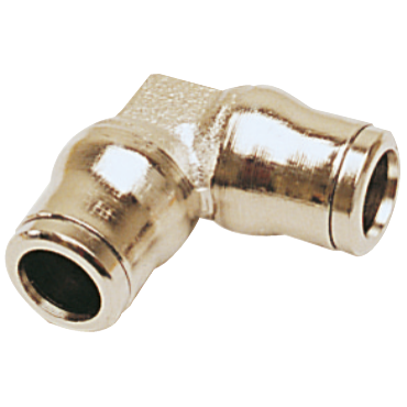 Legris, 3602 08 00, Nickel-Plated Brass Push-to-Connect Fittings for  Chemical, Automation and Food Processing