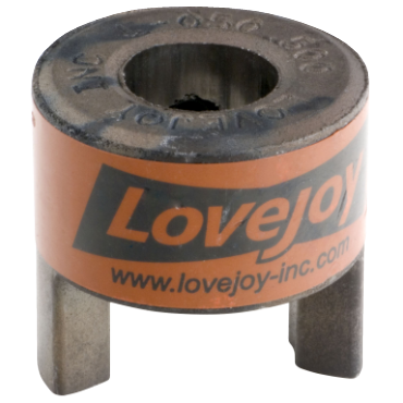 L099 X 1-3/16 "   WITH A KEYWAY AND SET SCREW  JAW COUPLING HUB LOVEJOY STYLE 