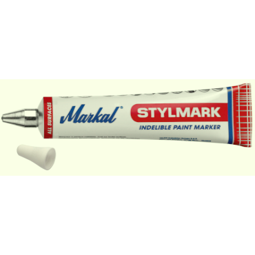 Markal, 96652, Stylmark White Tube Marker