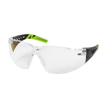 Lime Anti-Scratch Anti-Fog One Size Safety Glasses