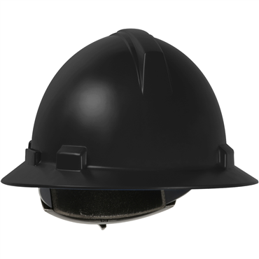 Black Wheel Ratchet Size Adjustment Hard Hat