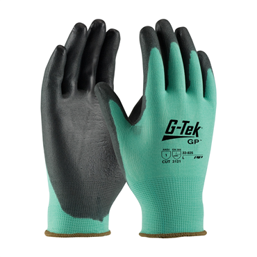 Green Knit Wrist Cuff X-Small General Purpose Gloves