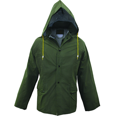 Dark Green PVC Small Rainsuit