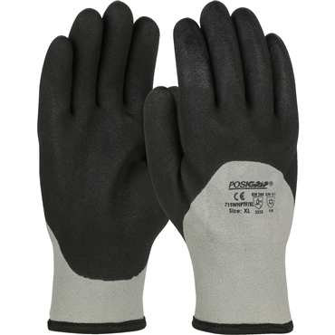 Gray Nylon Large Cold Protection Gloves