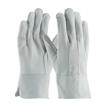 Gray Slip-on Cuff Small Regular Welding Gloves