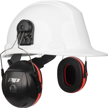 PIP 263 V3CM V3 Cap Mounted Passive Ear Muff Applied