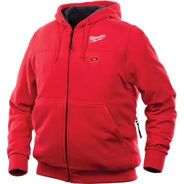 M12™ X-Large Red Cotton/Polyester Heated Hoodie