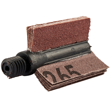 Aluminum Oxide Coarse Grit Plain Flap B-3 Bore Polisher