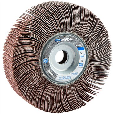 Metal Aluminum Oxide Coarse Grit Arbor Unmounted Flap Wheel