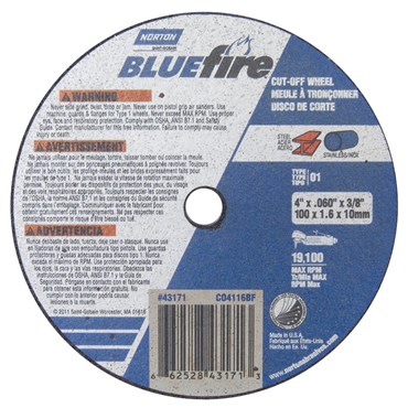 BlueFire ZA Type 01/41 Cut-Off Wheel
