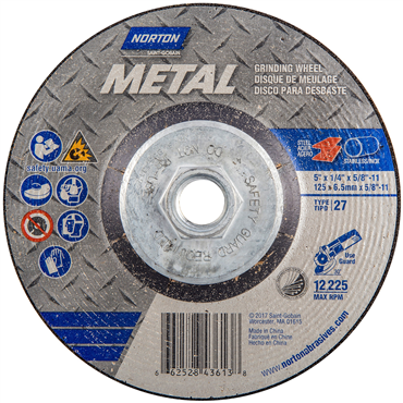 Metal A Type 27 Grinding Wheel