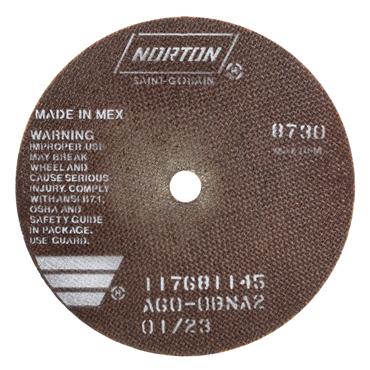 OBNA2 A Type 01/41 Reinf Toolroom Cut-Off Wheel