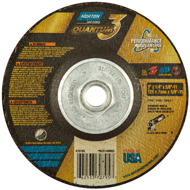 Quantum3 SG Type 27 Grinding Wheel