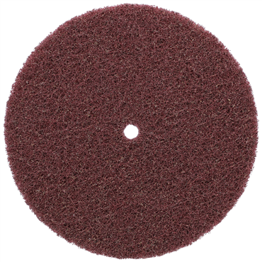 Bear-Tex High Strength Aluminum Oxide Medium Grit Non-Woven Arbor Hole Disc