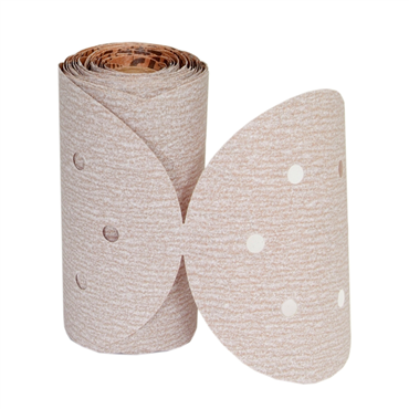 A275OP Aluminum Oxide Medium Grit Paper PSA Vacuum Disc Roll
