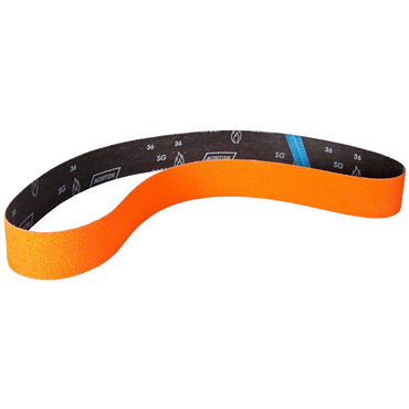 Blaze Ceramic Alumina Extra Coarse Grit Cloth Narrow Benchstand Belt