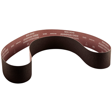 Metalite R228 Aluminum Oxide Coarse Grit Cloth Narrow Benchstand Belt