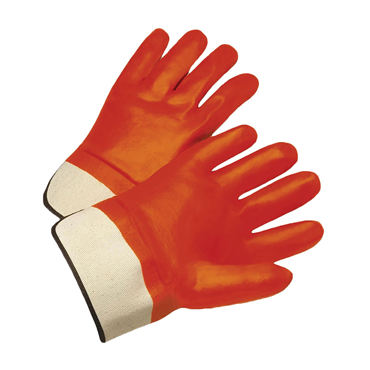 Hi-Vis Orange Safety Cuff Large Glove Size Hi-Vis Orange Safety Cuff Large Glove Size