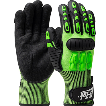 Hi-Vis Green Medium General Purpose Gloves