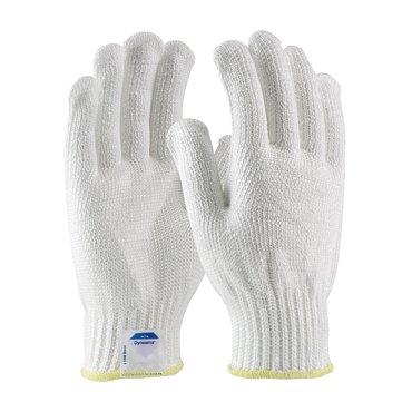 White Knit Wrist Cuff Uncoated X-Large Cut-Resistant Gloves