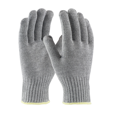 Gray Knit Wrist Cuff Uncoated X-Large Cut-Resistant Gloves