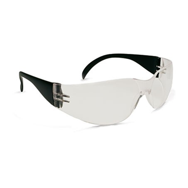 Black Clear Rimless Anti-Scratch Safety Glass
