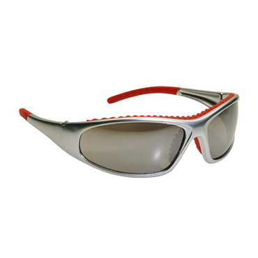 Silver Anti-Scratch Anti-Fog One Size Safety Glasses