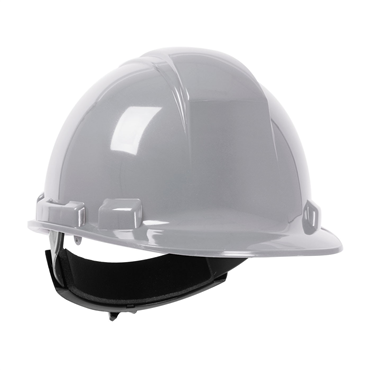 Gray Wheel Ratchet Size Adjustment Hard Hat