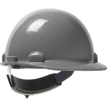 Gray Wheel Ratchet Size Adjustment Hard Hat