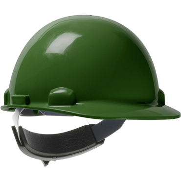Green Wheel Ratchet Size Adjustment Hard Hat
