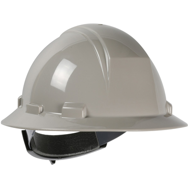 Gray Wheel Ratchet Size Adjustment Hard Hat