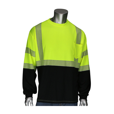 Hi-Vis Yellow Polyester Large Shirt