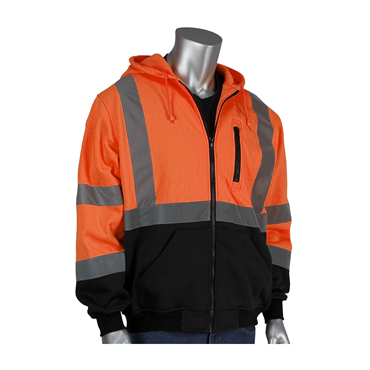 Hi-Vis Orange Fleece 4X-Large Sweatshirt