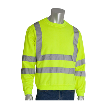 Hi-Vis Yellow Fleece Medium Sweatshirt