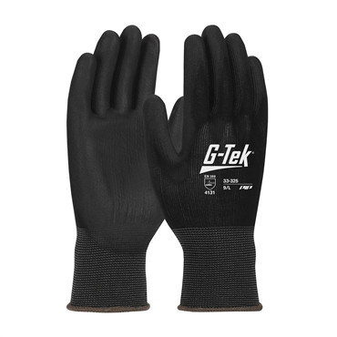 Black Knit Wrist Cuff X-Large General Purpose Gloves
