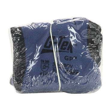 Blue Knit Wrist Cuff Medium General Purpose Gloves