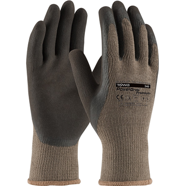 Brown Knit Wrist Cuff X-Large General Purpose Gloves