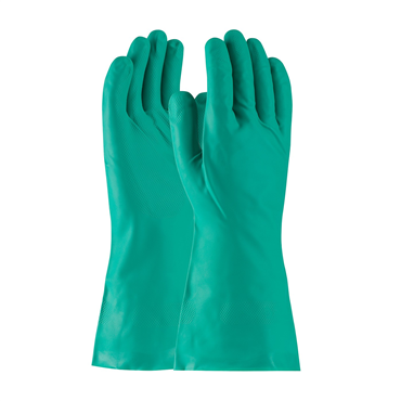 Green Straight Cuff X-Large Glove Size