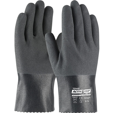 Gray Straight Cuff X-Small Glove Size