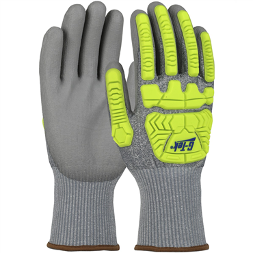 Gray Polyurethane 2X-Large Cut-Resistant Gloves